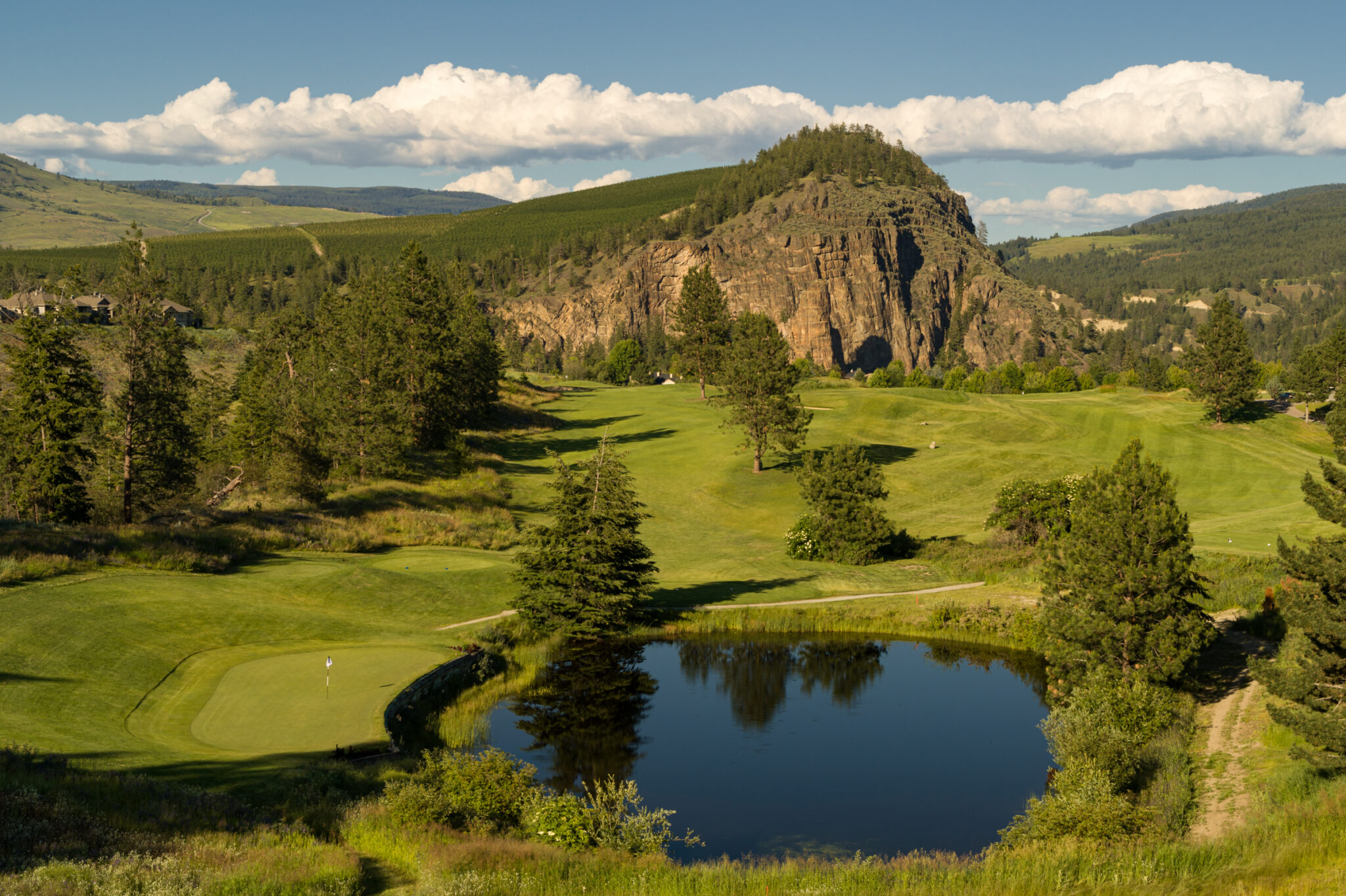 Featured Golf Kelowna Hole Hole 5 at The Pinnacle Course at